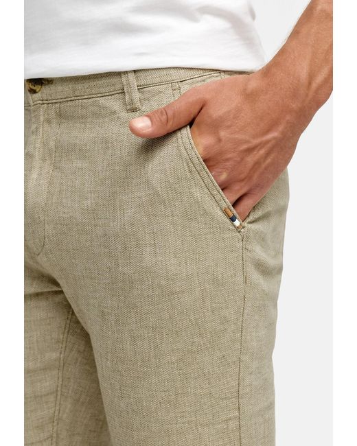 INDICODE Hose Guy in Natural für Herren