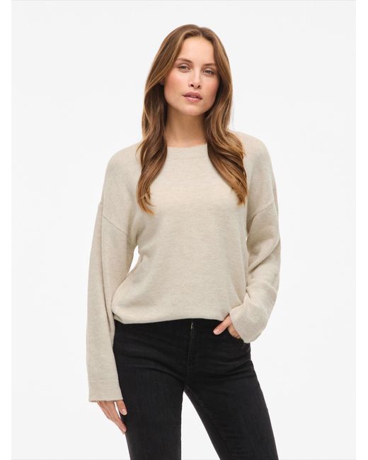 Vila White Pullover Viliga