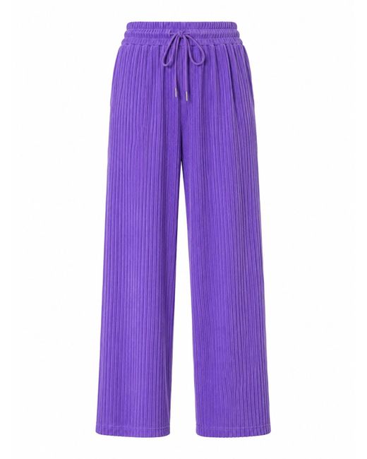Worldclassca Purple Bügelfaltenhose