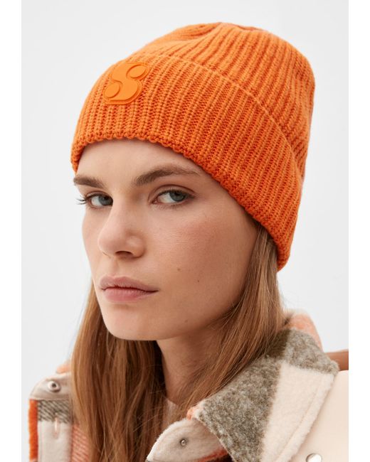S.oliver Orange Mütze