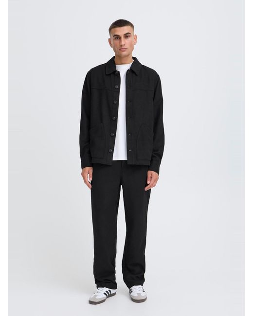 Solid Wolljacke Sdsonny in Black für Herren