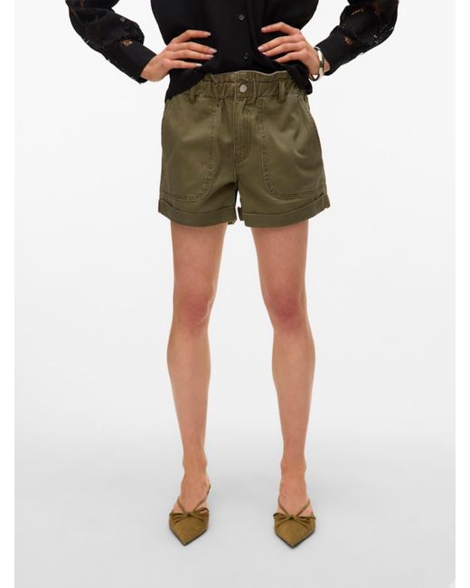 Vero Moda Green Shorts 'Vmaurora'