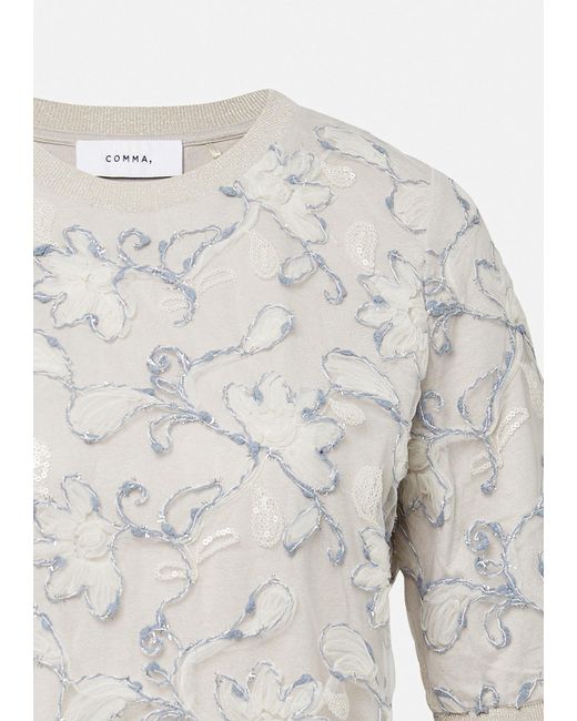 Comma, White Bluse