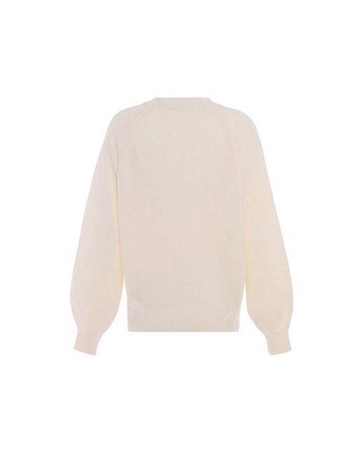 faina White Pullover