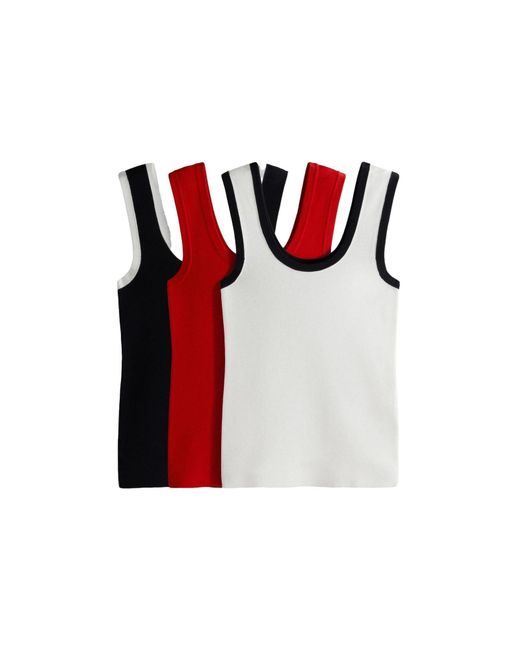 The Set Red Stricktop