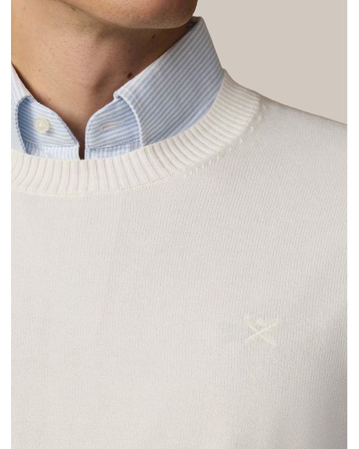 Hackett Pullover Ess in White für Herren