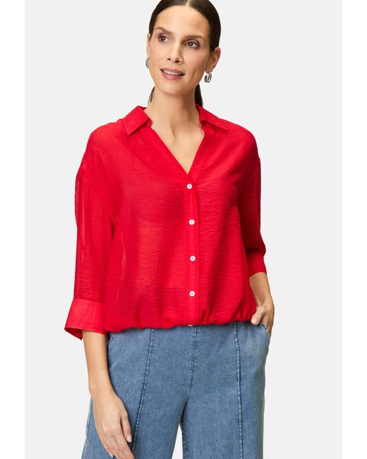 Zero Red Bluse
