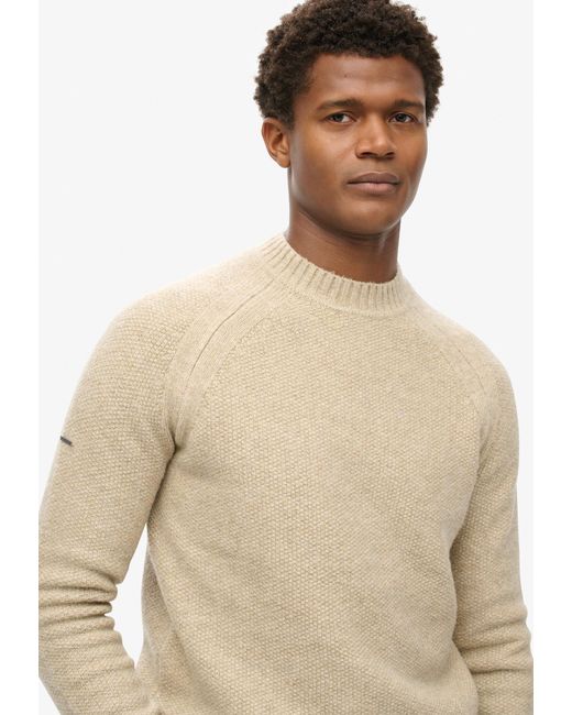 Superdry & Co Pullover in Natural für Herren
