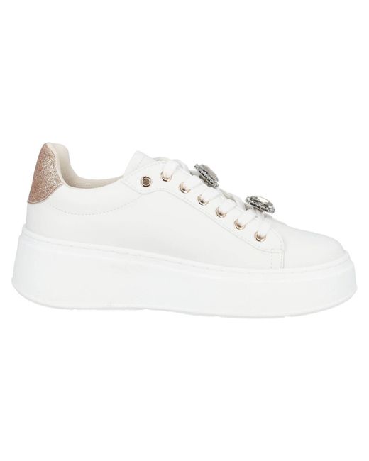 Palado by Sila Sahin White Sneaker 'Yellar'