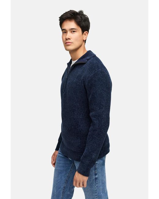 INDICODE Pullover Inhunch in Blue für Herren