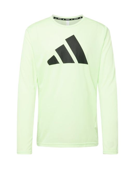 Adidas Originals Funktionsshirt 'run it' in Green für Herren