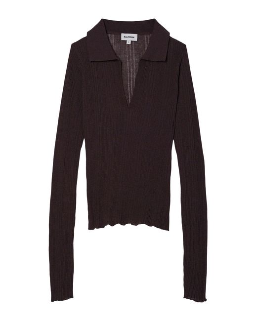 Balmohk Blue Pullover