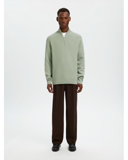 SELECTED Pullover Slhdane in Green für Herren