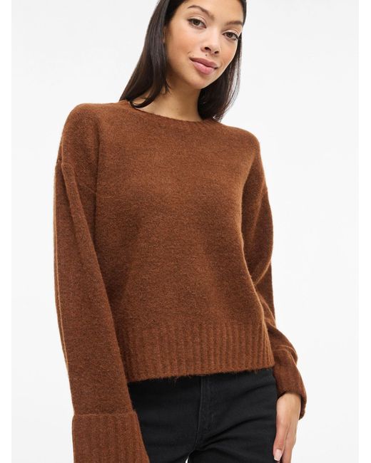 Vila Brown Pullover Viluna
