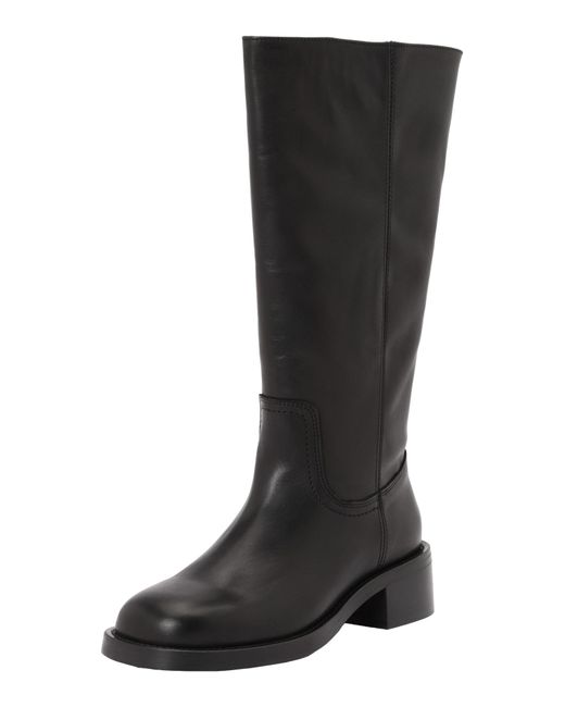 Steve Madden Black Stiefel Riggs-E