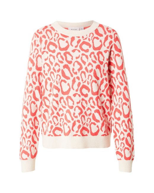 Vila Red Pullover Viril