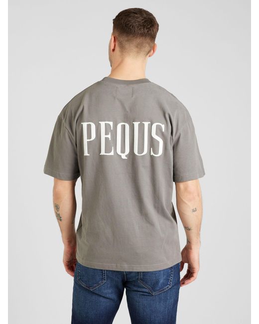 Pequs T-shirt in Gray für Herren