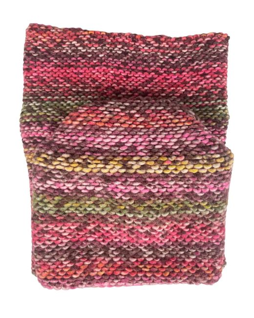 Kumixi Red Mütze Mütze & Schal Set