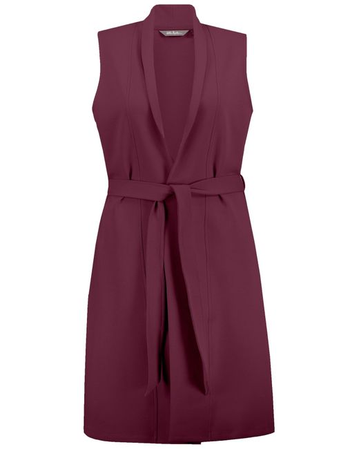 Ulla Popken Purple Weste