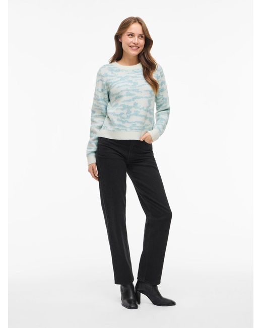 Vila Blue Pullover Viopera
