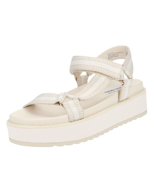Steve Madden Natural Riemensandale