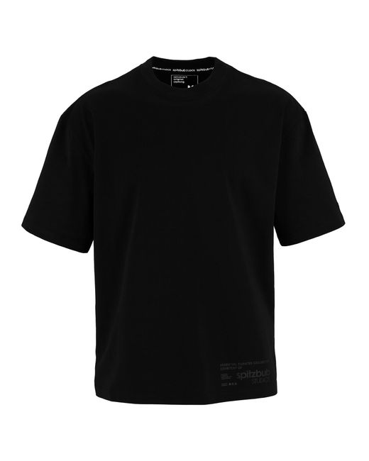 Spitzbub T-Shirt Essentials in Black für Herren