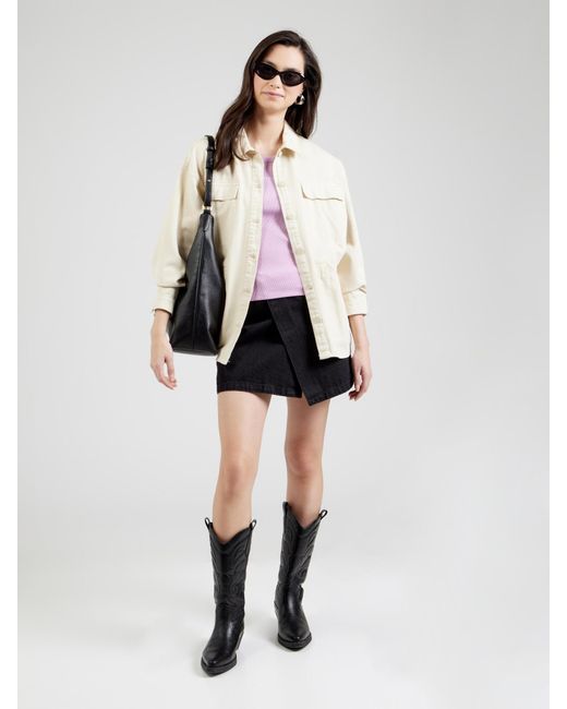 Oh April Purple Top Dara