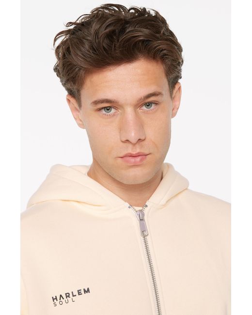 Harlem Soul Natural Sweatjacke 'Bru-No'
