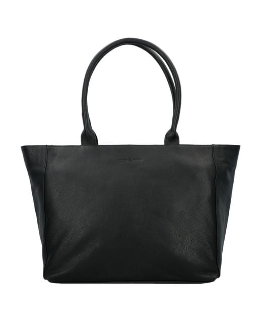 Greenburry Black Vegas Shopper Tasche Leder 46 Cm