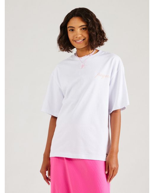 Pequs White T-Shirt Paradise Beach Club