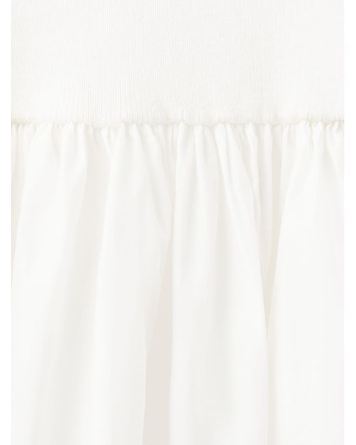 Mango White Kleid Globis