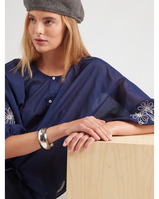Benetton Blue Bluse