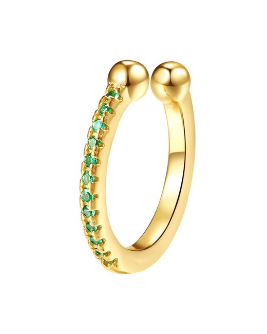 Hey Happiness Metallic Ohrringe Cuff