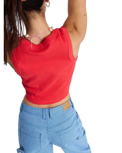 Roxy Red Tops Iconic Days