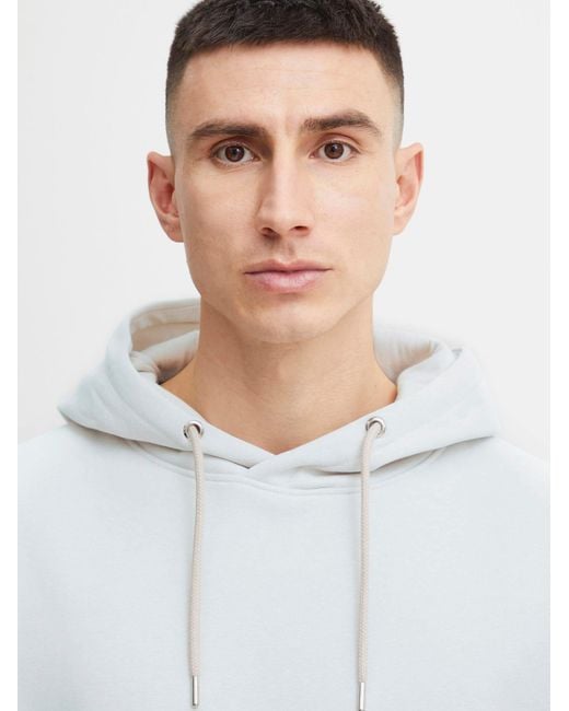 Solid Sweatshirt in Blue für Herren