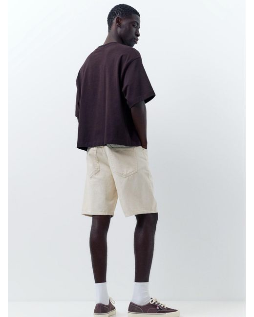 Pull&Bear White Shorts
