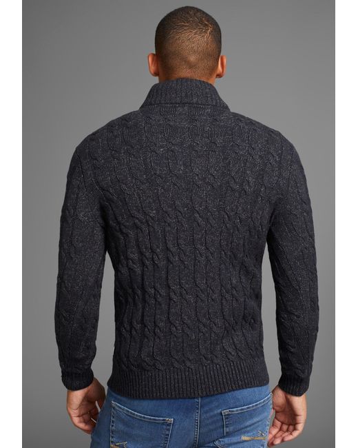 Delmao Pullover in Blue für Herren