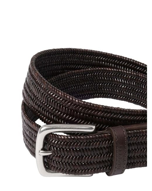 Hackett Gürtel in Black für Herren