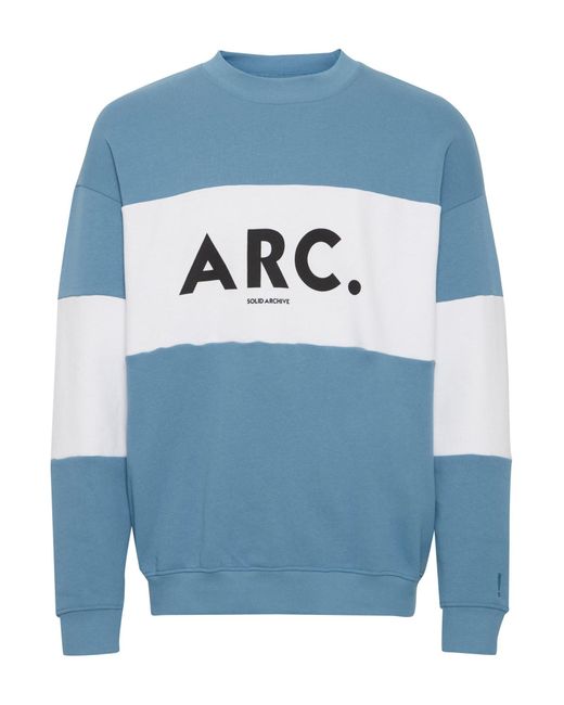 Solid Pullover Sdcaius in Blue für Herren