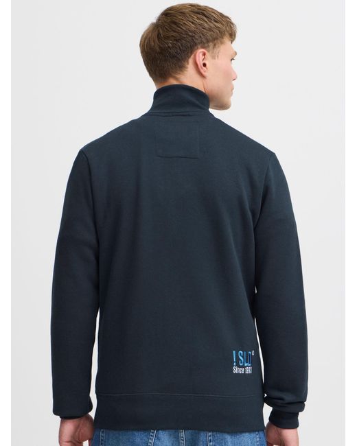 Solid Sweatjacke Benn in Blue für Herren