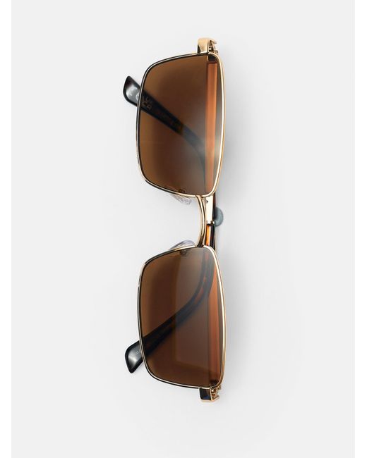 Pull&Bear Sonnenbrille in White für Herren