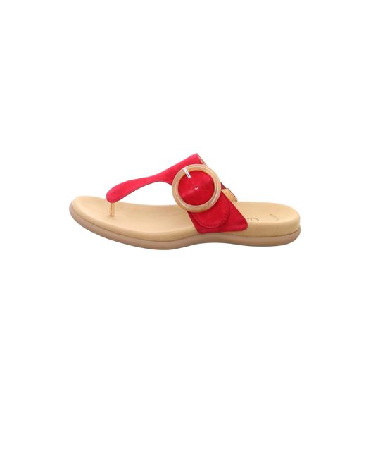 Gabor Red Pantolette