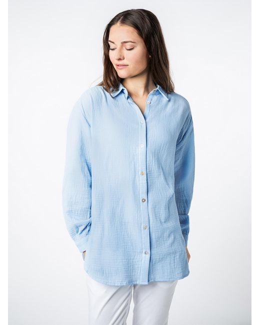 Sublevel Blue Bluse