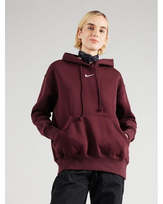 Nike Purple Sweatshirt Phoenix Fleece