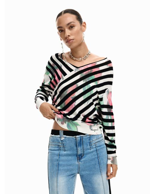 Desigual Black Pullover