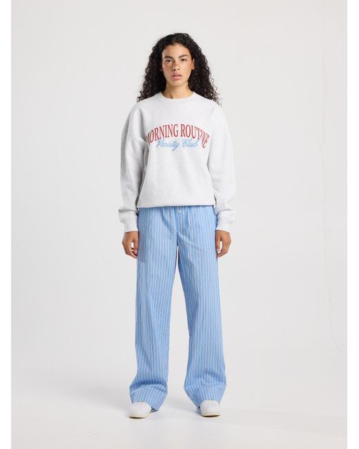 America Today White Sweatshirt