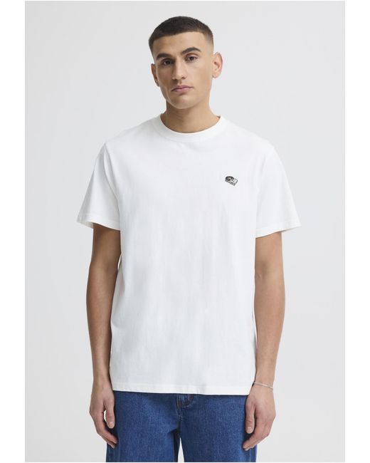 Solid T-Shirt Sdvilton in White für Herren