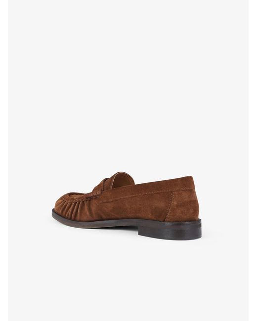 GISÉL MOIRÉ Brown Halbschuhe