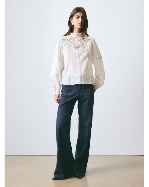 BHOEM White Bluse