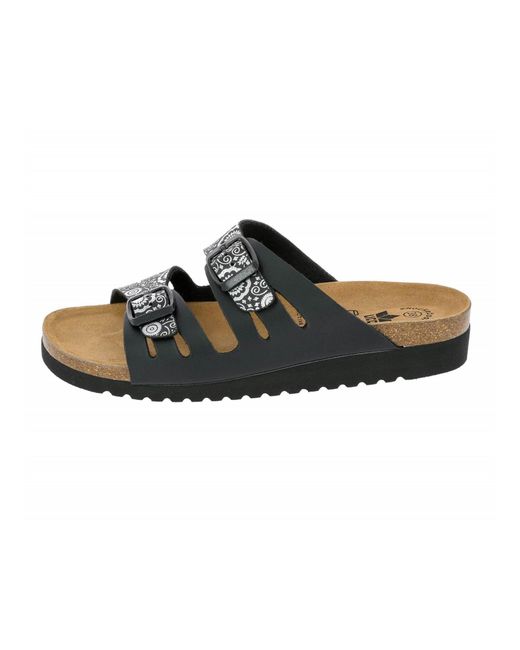 Lico Black Pantolette